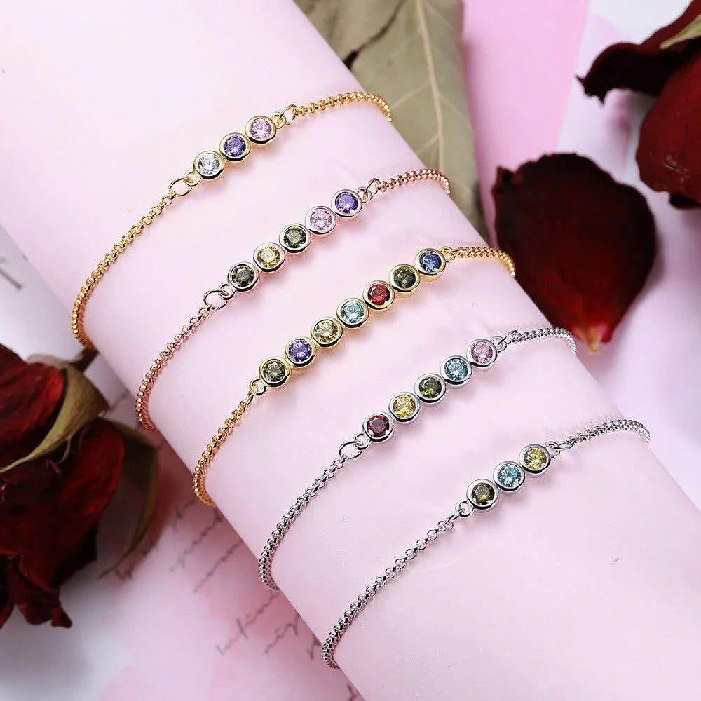 Birthstone bracelet
