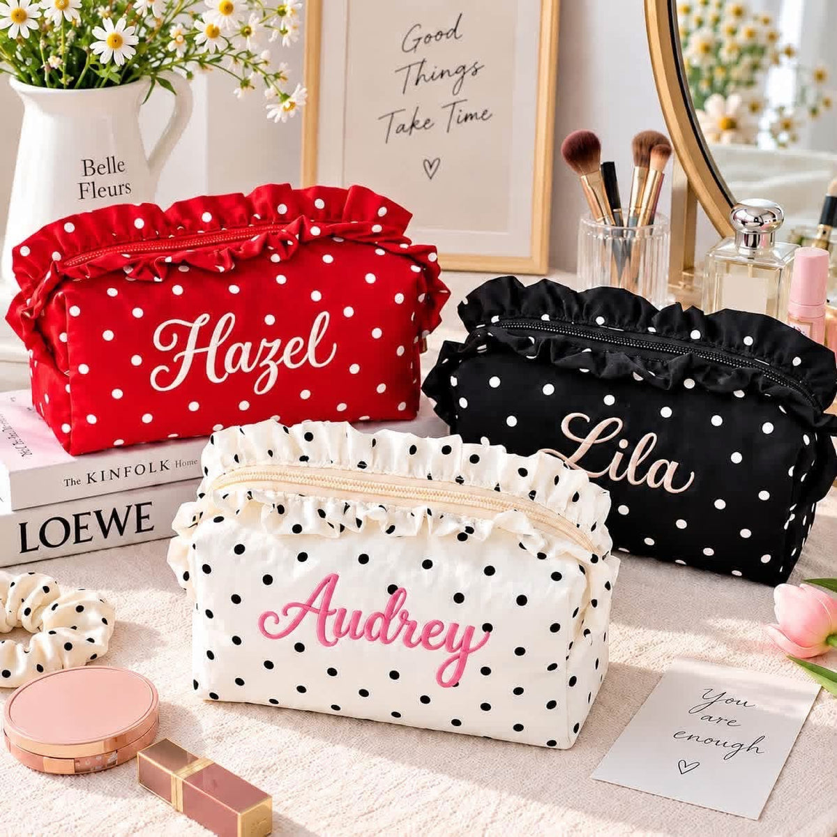 Polka dot bag