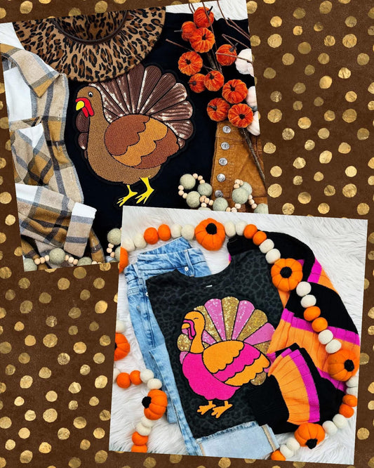 Sequin turkey